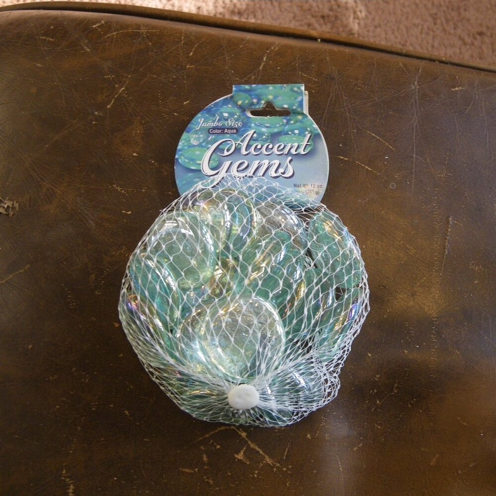 Glass Gems Dome Vase Filler Decorative Beads Marble Pebbles Stones Craft Decor